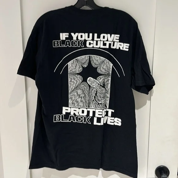 Braindead x Blood Orange Support Black Culture t-shirt - Picture 3 of 4